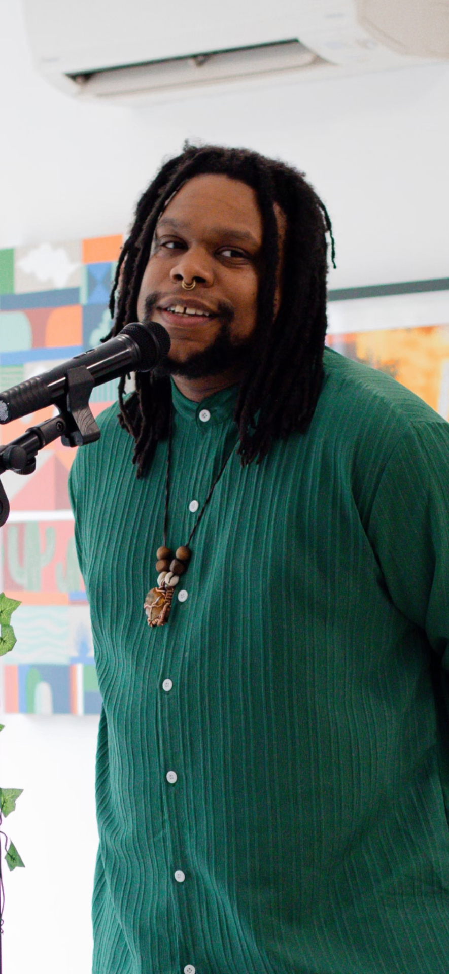 Walter Spencer, poet and Kambo ceremony facilitator at Temple Mother Earth, creator of The Cove men's integration circle